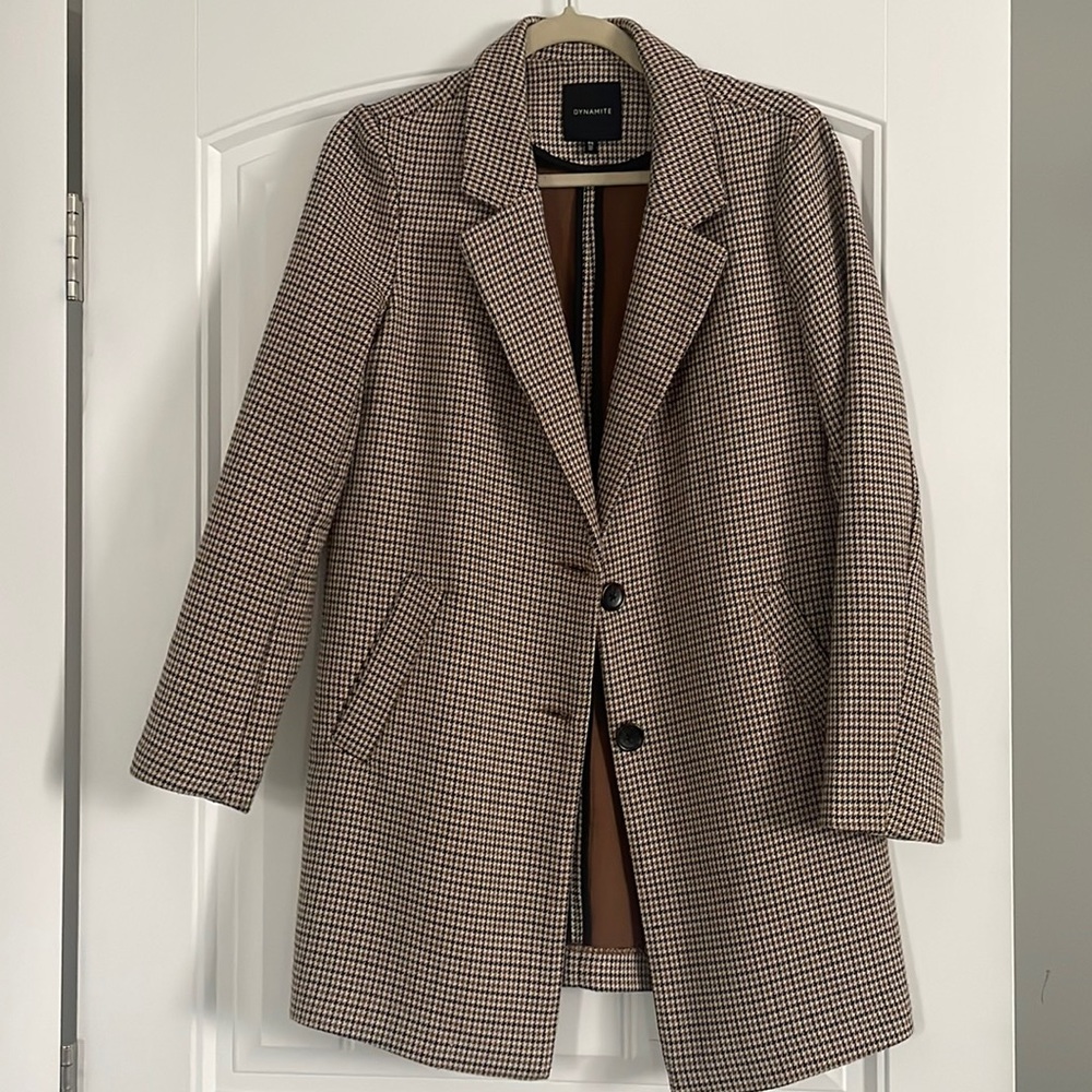 Dynamite plaid jacket
